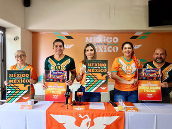 MC anuncia talleres para mujeres y Copa Naranja para las niñas y niños