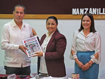 Entrega alcaldesa Griselda Martínez su informe de Gobierno a los tres Poderes del Estado