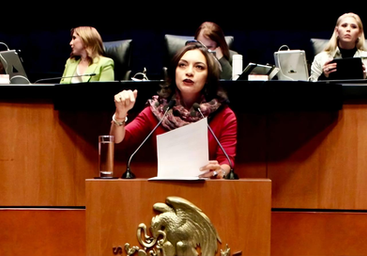 Senado aprueba dictamen expuesto por Mely Romero, presidenta de la Comisión de Desarrollo Rural