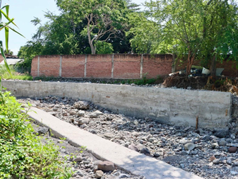 Entrega Tey Gutiérrez obra para prevenir riesgos sobre cauce del Pereyra