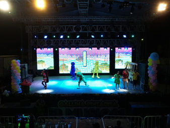 Lleva Ayuntamiento de Manzanillo alegría para niñas y niños en la Feria