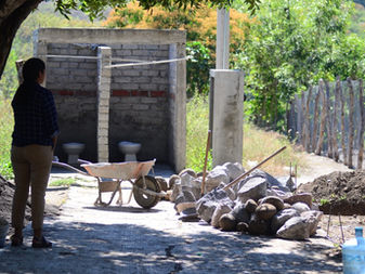 Margarita Moreno pone en marcha la construcción de obras en comunidades rurales