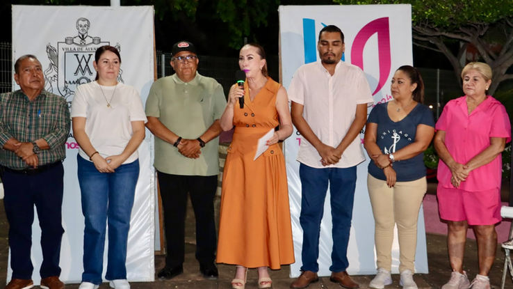 Anuncia Tey Gutiérrez la pavimentación de la avenida Niños Héroes