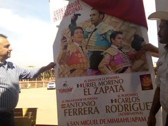 Felipe Cruz y Mundo Torero presentan cartelera de corridas formales de la Petatera