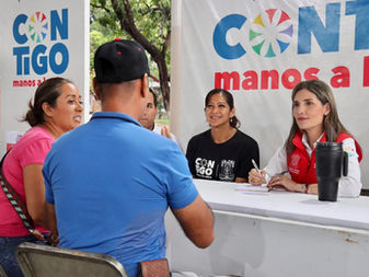 La presidenta municipal Margarita Moreno realizó con éxito Ayuntamiento Móvil en Nuevo Milenio