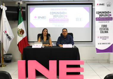 Realiza INE colima foro estatal “comunidad de reflexión” sobre participación ciudadana