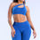 Thumbnail: One Shoulder Open Back Sport Bra