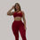 Thumbnail: One Shoulder Open Back Sport Bra