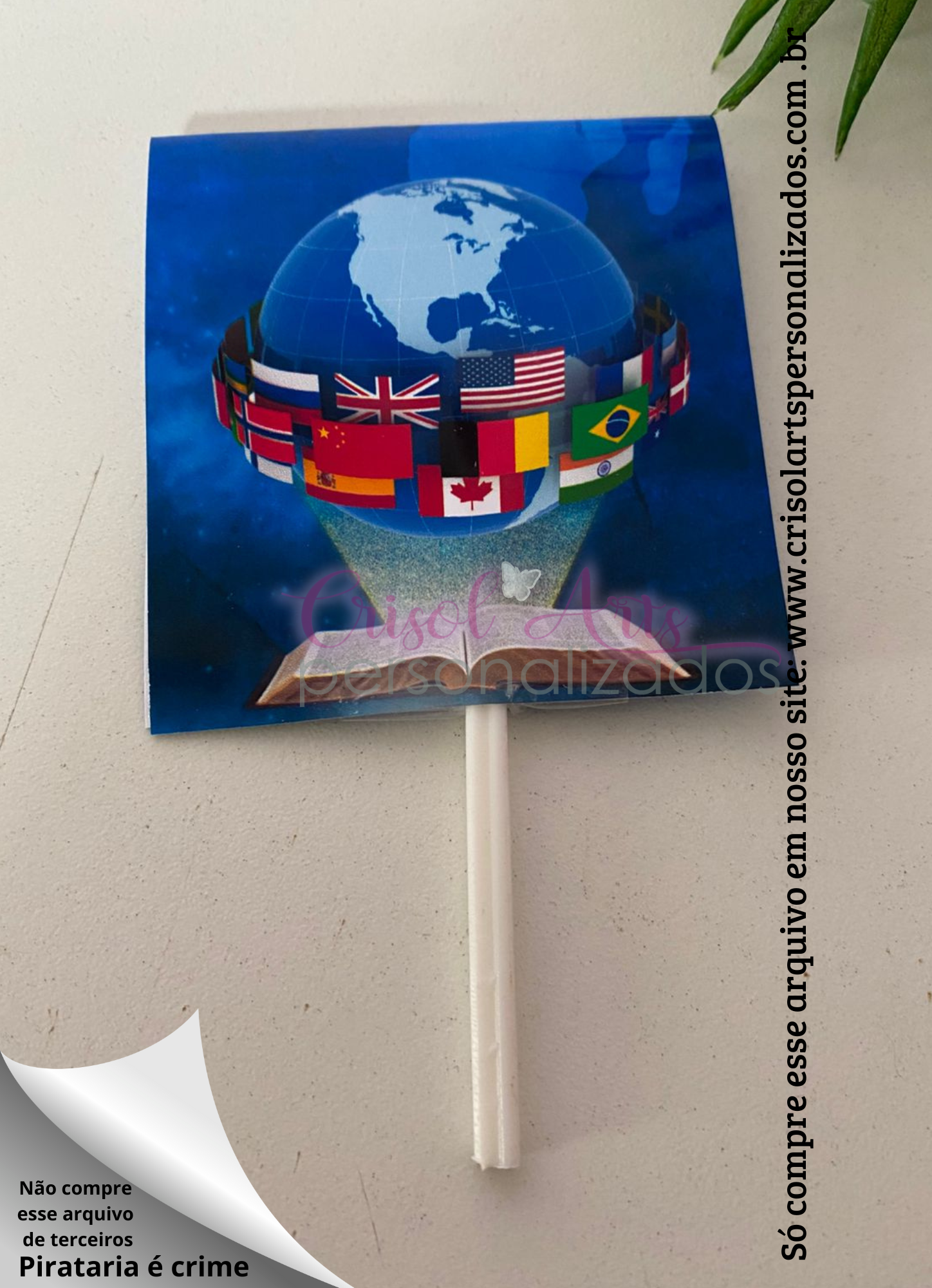 Porta pirulito missões ide