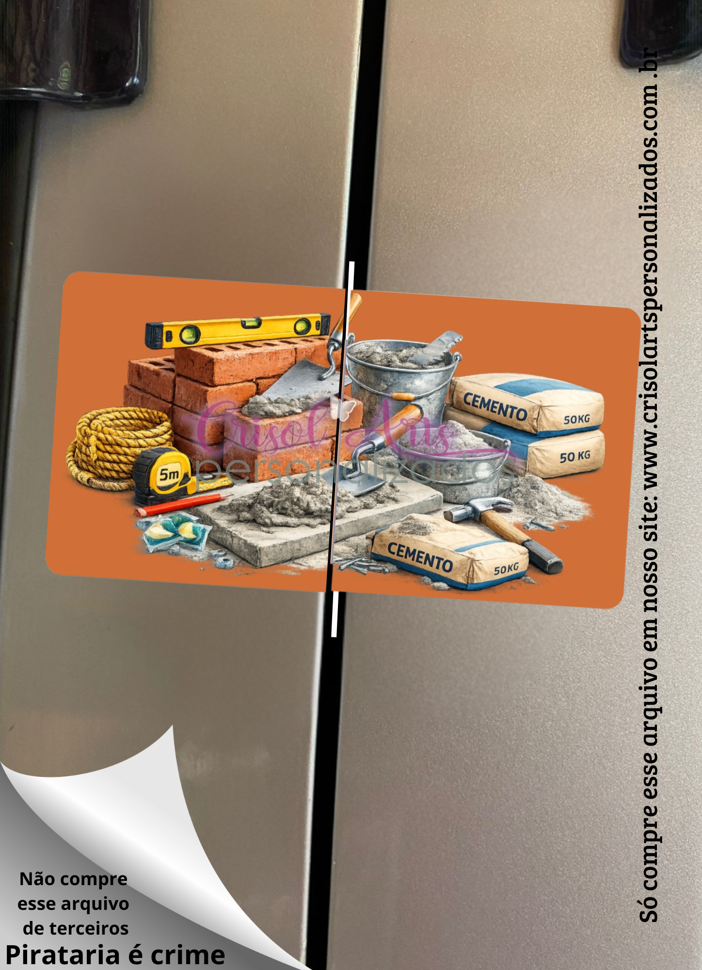 Card pedreiro construçao divulgação