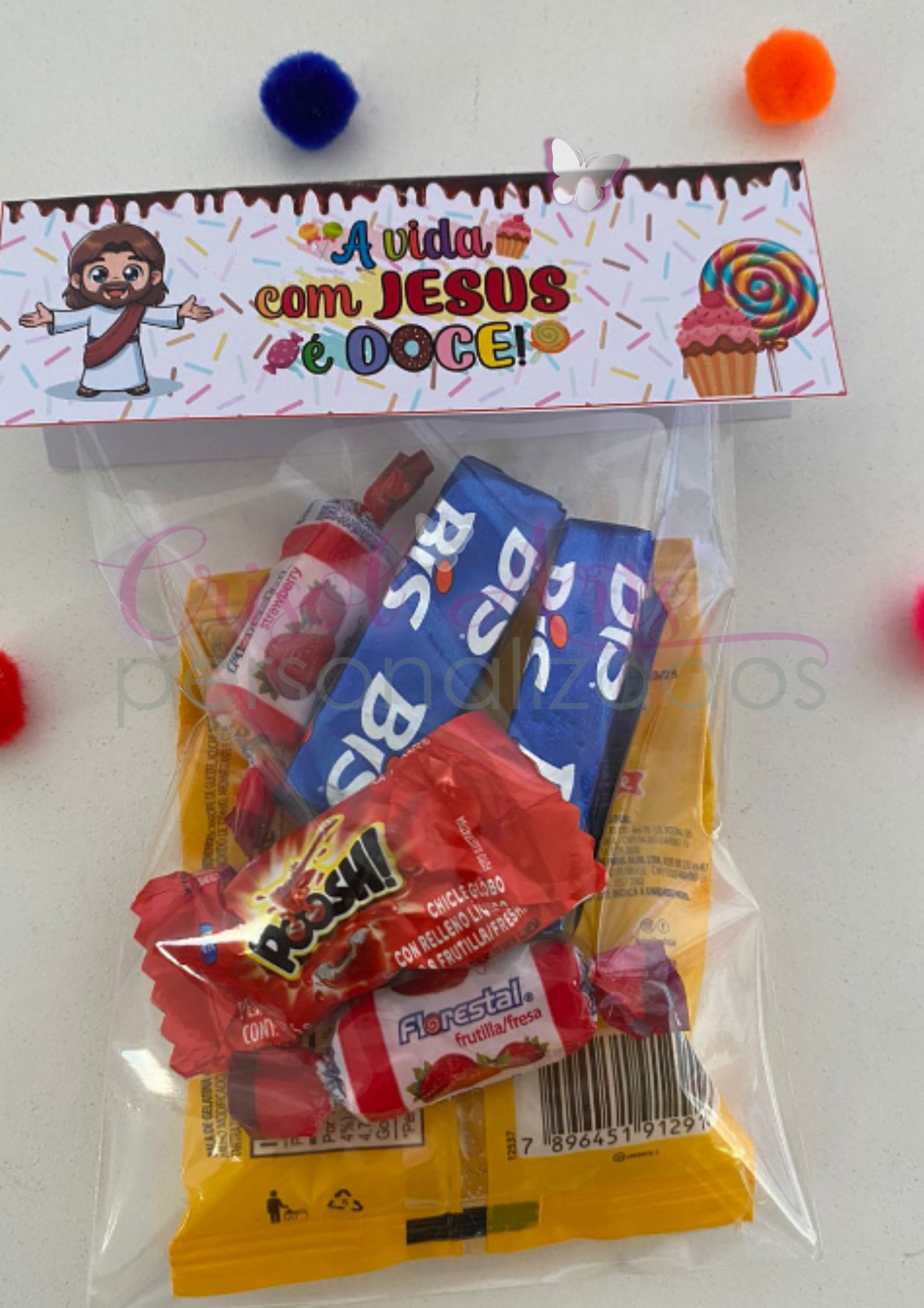 Lapela a vida com Jesus é doce