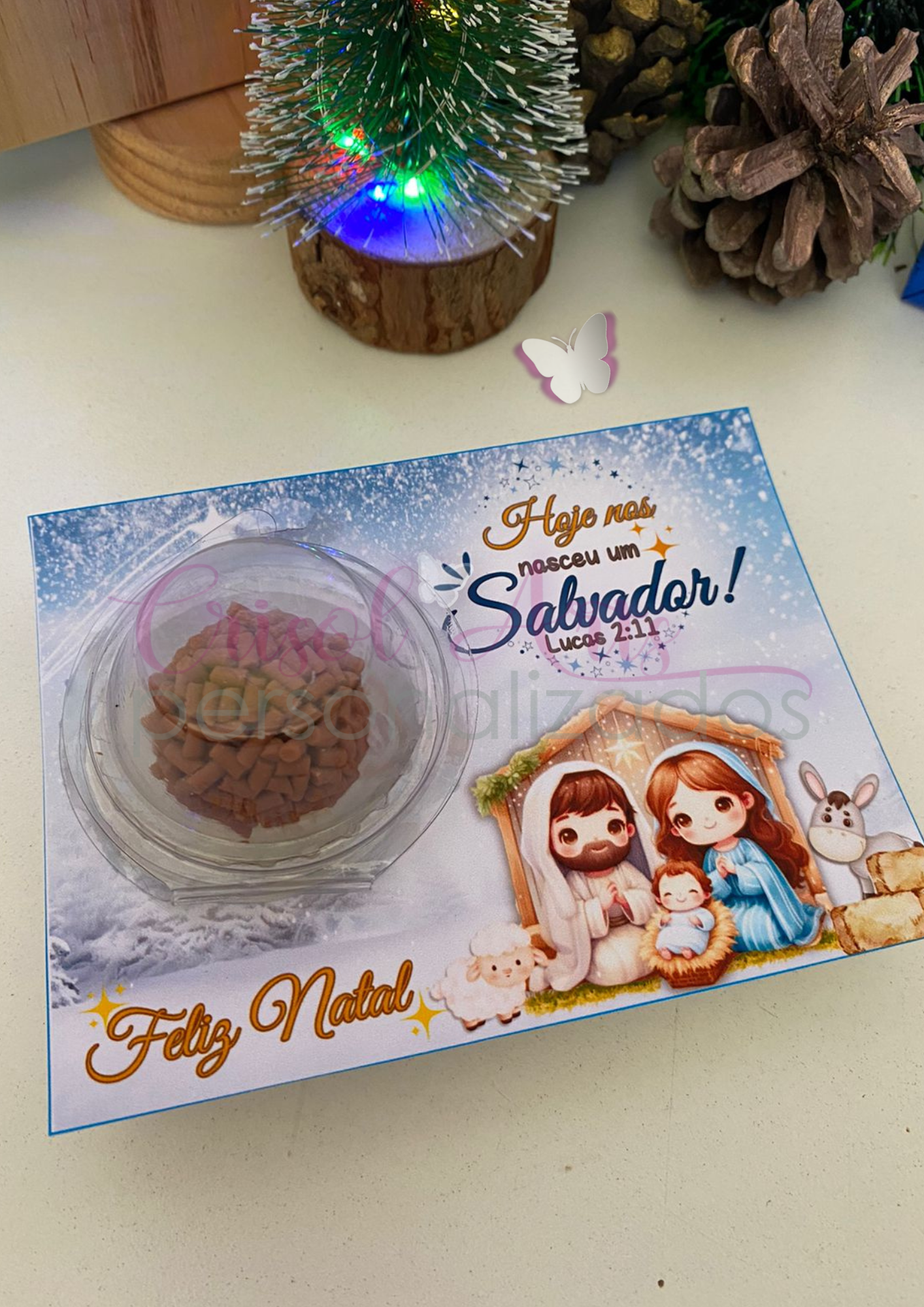 Card blister Natal Cristão