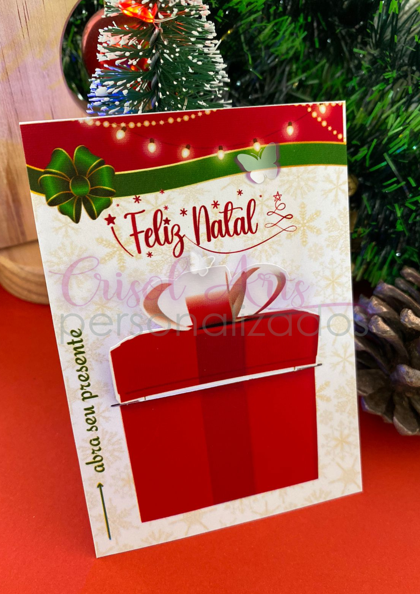 Card Presente de Natal