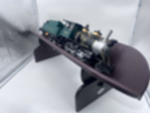36 inch Brown Work Train Station/ Locomotive Stand