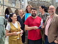 Abraham Cupeiro recibió hoy el título de Socio de Honor de Lugo Monumental
