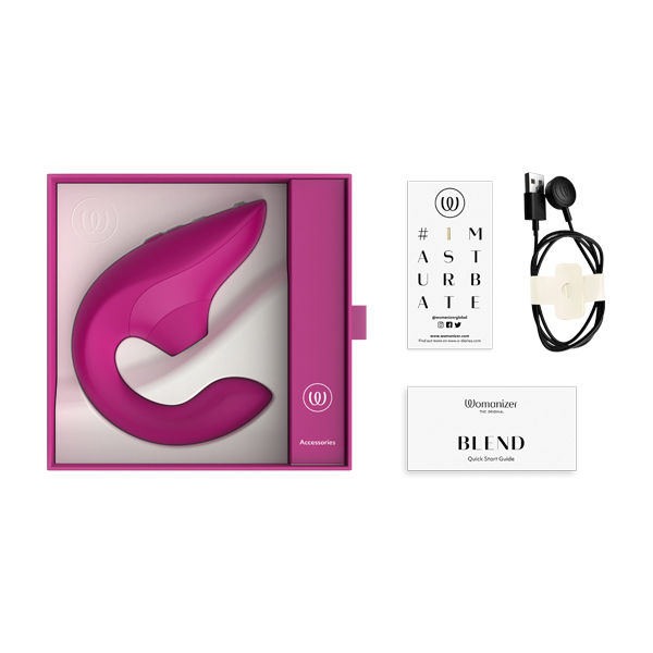 サムネイル： 【正規品】【Womanizer】ウーマナイザーブレンド ヴァイブラントピンク