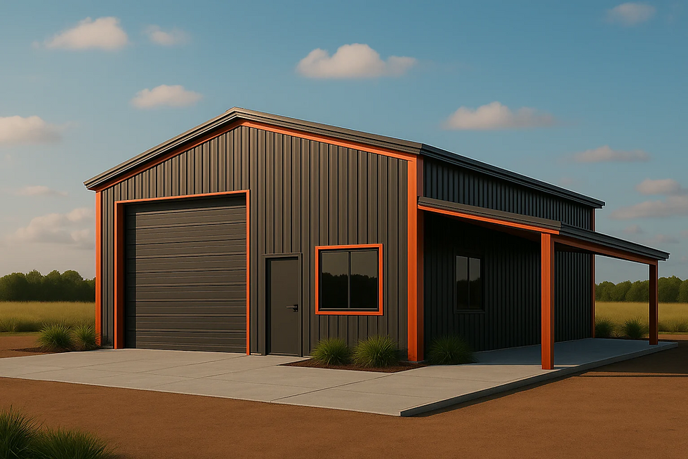 Red Iron Barndominium Omaha, Nebreska