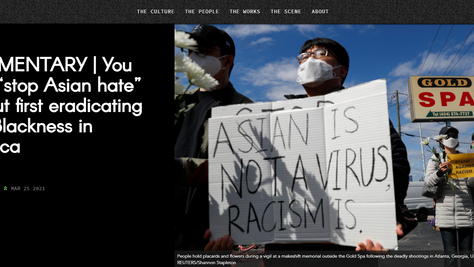 COMMENTARY | You can’t “stop Asian hate” without first eradicating anti-Blackness in America