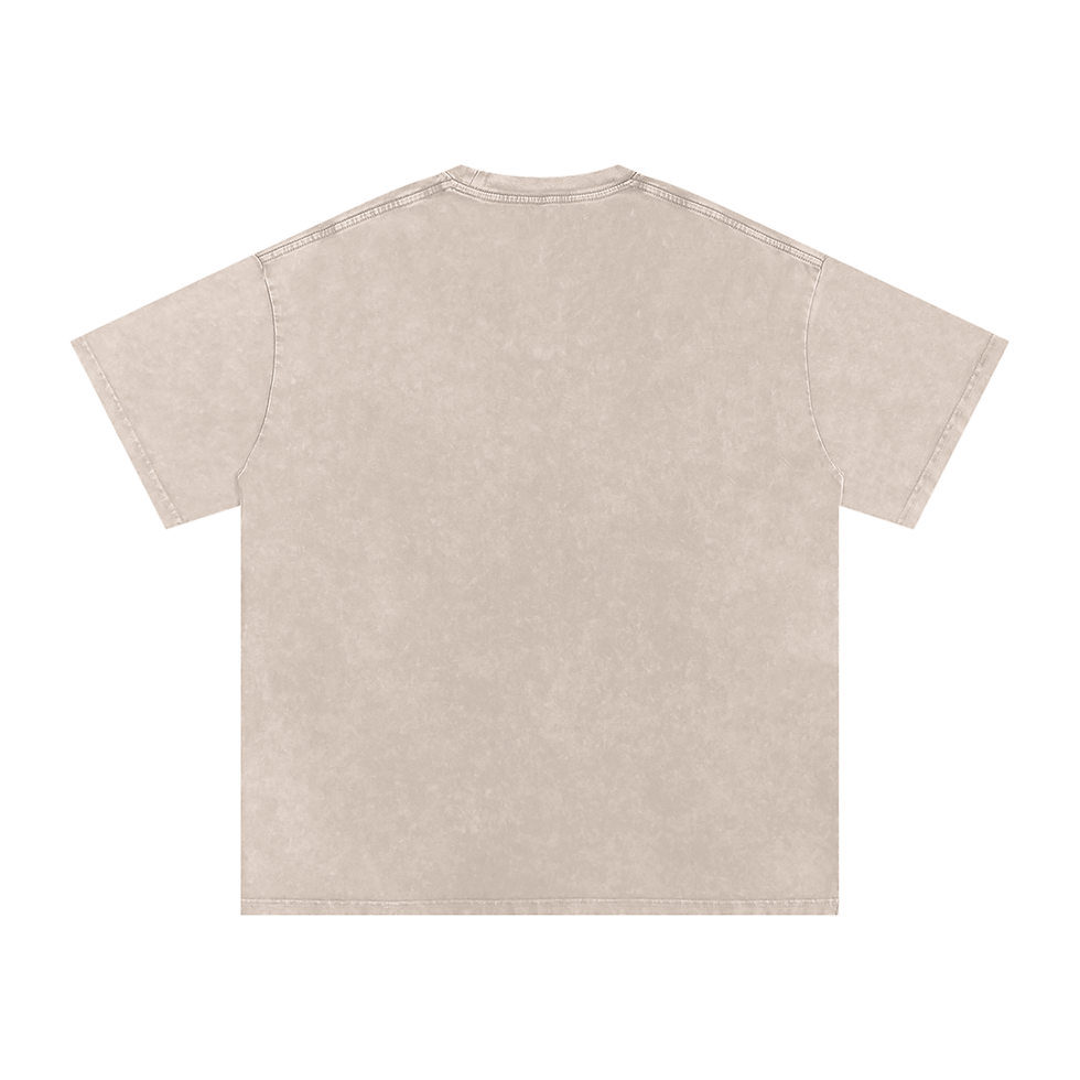 Thumbnail: REBORN Series: Dragon Snow Washed Oversized Cotton T-Shirt