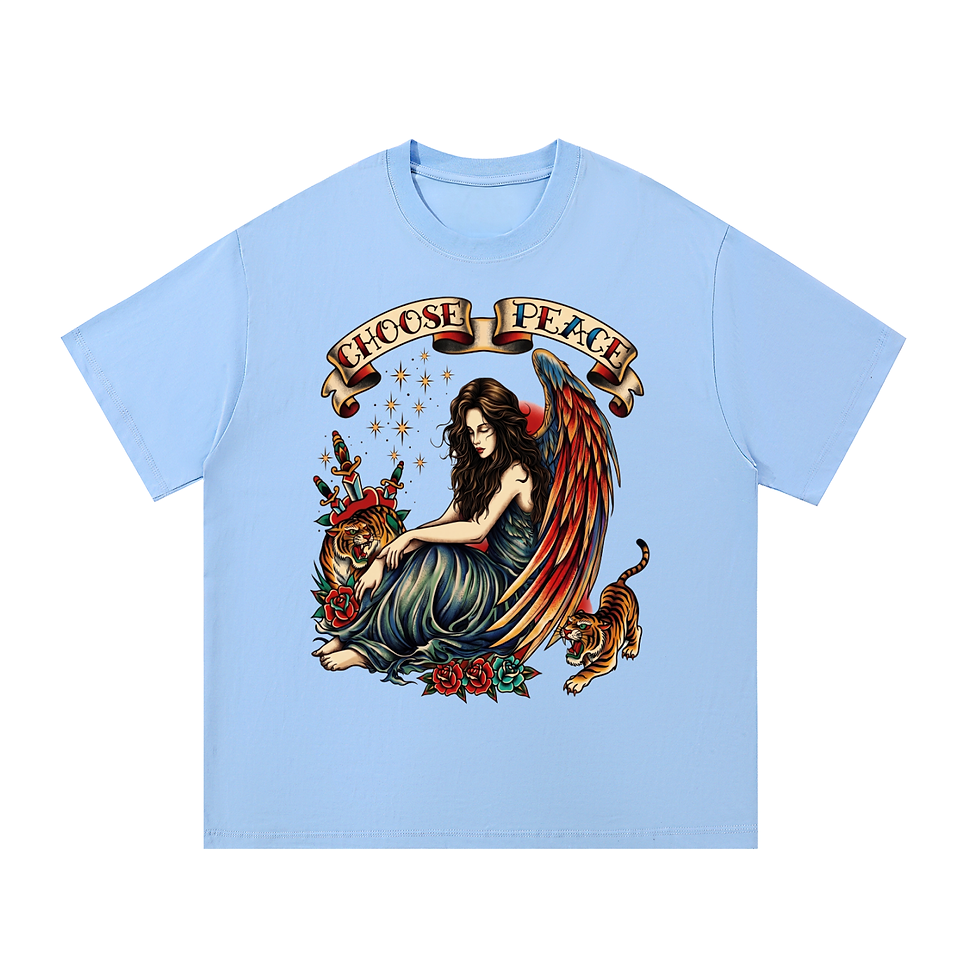 Thumbnail: SURVIVOR Series: Peace Essential Cotton T-Shirt