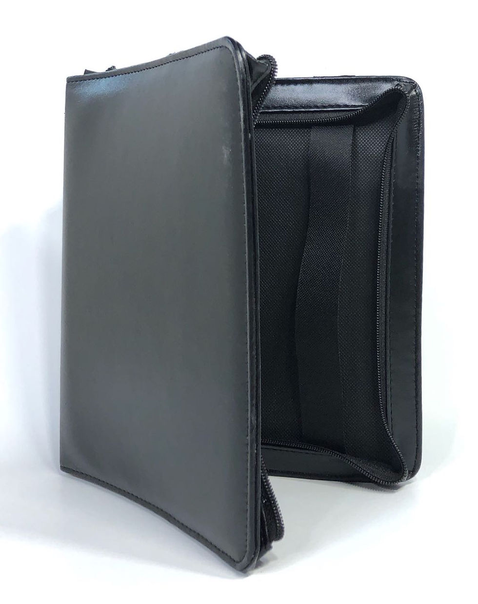 ESTUCHE EN CURPIEL NEGRO PARA BIBLIA DE JERUSALEN MANUAL