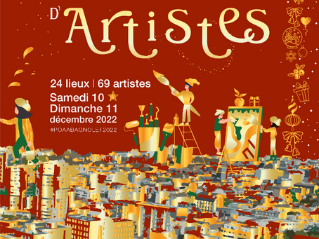Portes Ouvertes de l'atelier 10 & 11 décembre 22
