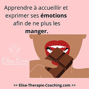 Perdre du poids - Apprendre à accueillir et exprimer ses émotions afin de ne plus les mang