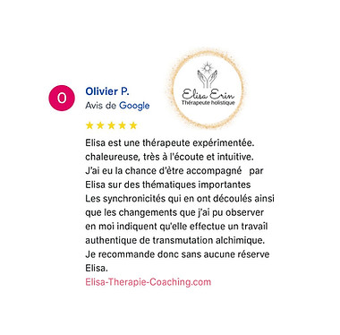 155 - Avis hypnose Paris Elisa Erin - Avis hypnose spirituelle Paris - Olivier Elisa est u