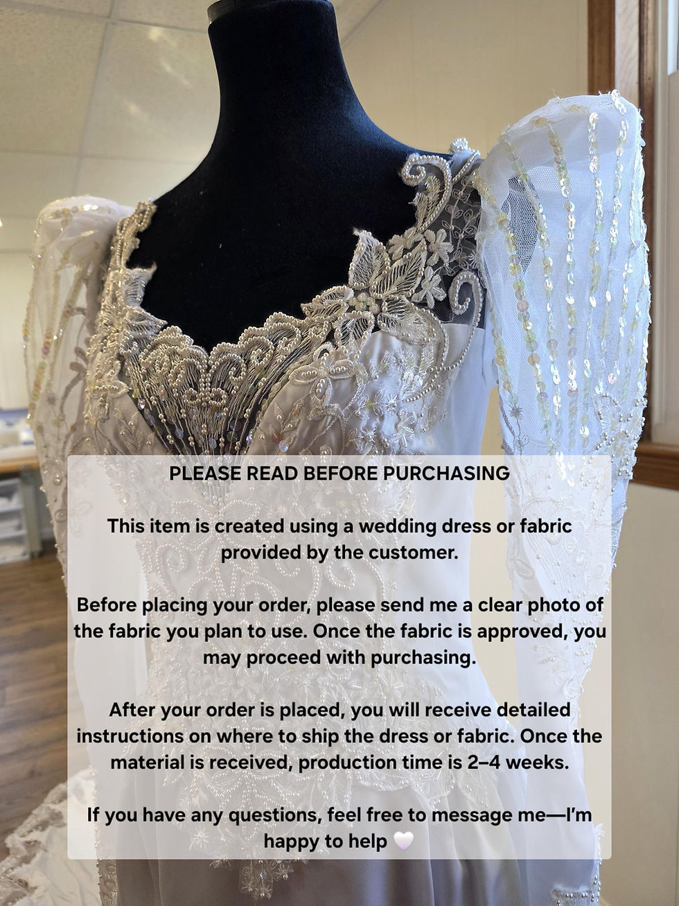 Thumbnail: Handmade Wedding Purse with Ruffle from Repurposed Wedding Dress 