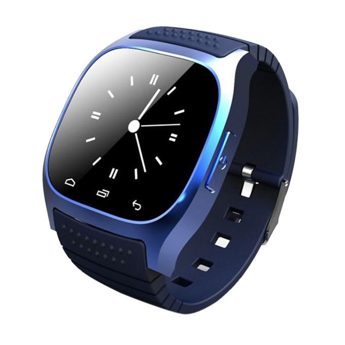 M26 Answer Call Music Player Pedometer Smart Watch - Blue