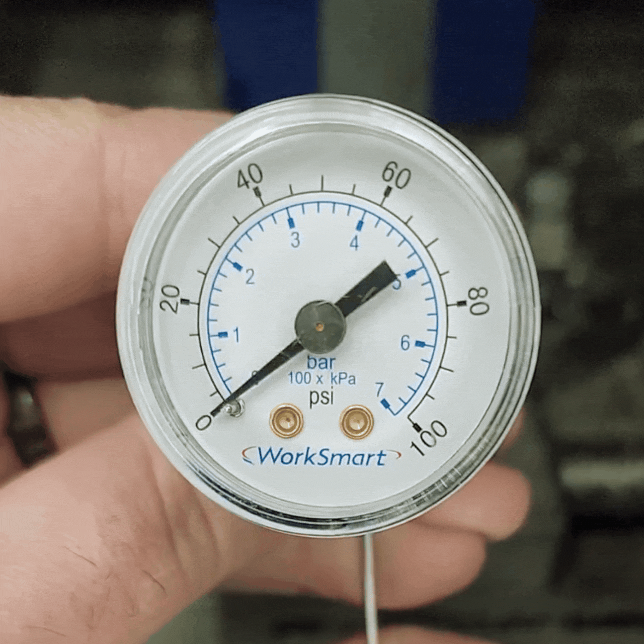 compliant air pressure with safety air nozzle