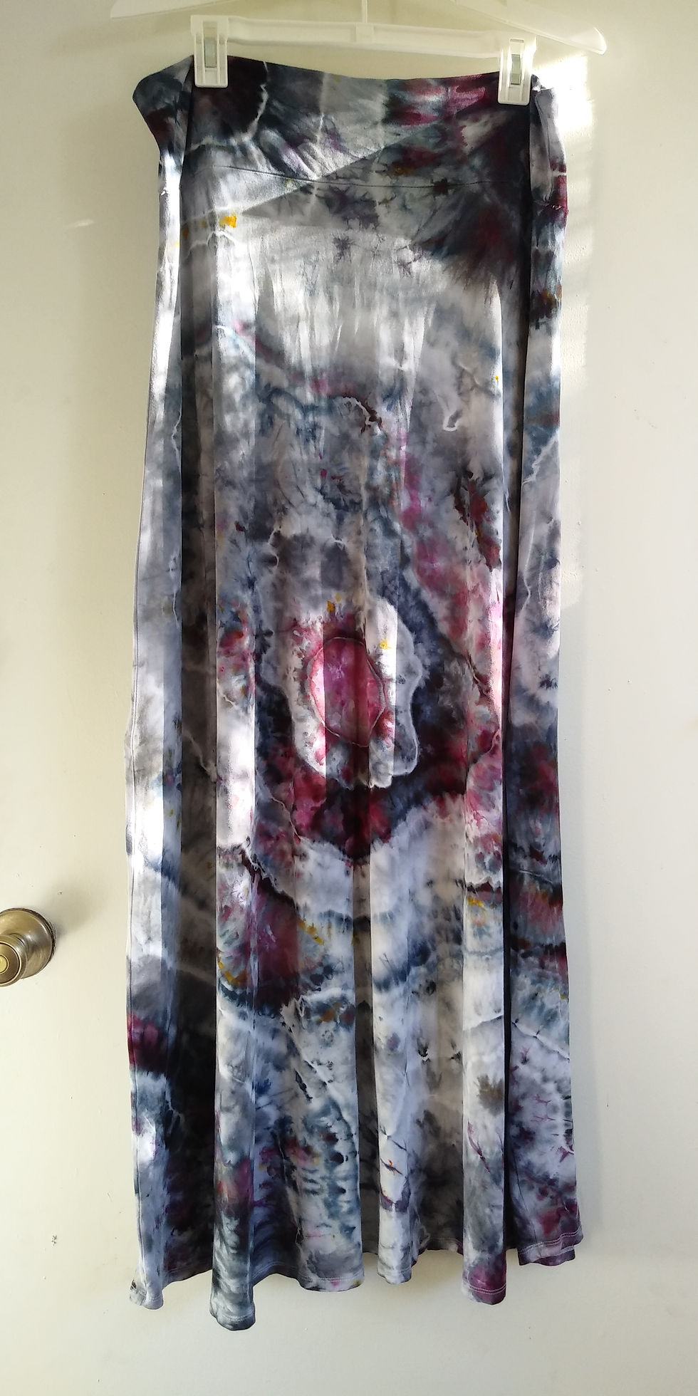 Thumbnail: 3XL Geode Tie Dye Maxi Skirt