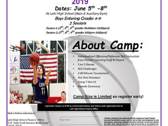 LHS Boys Summer Camp