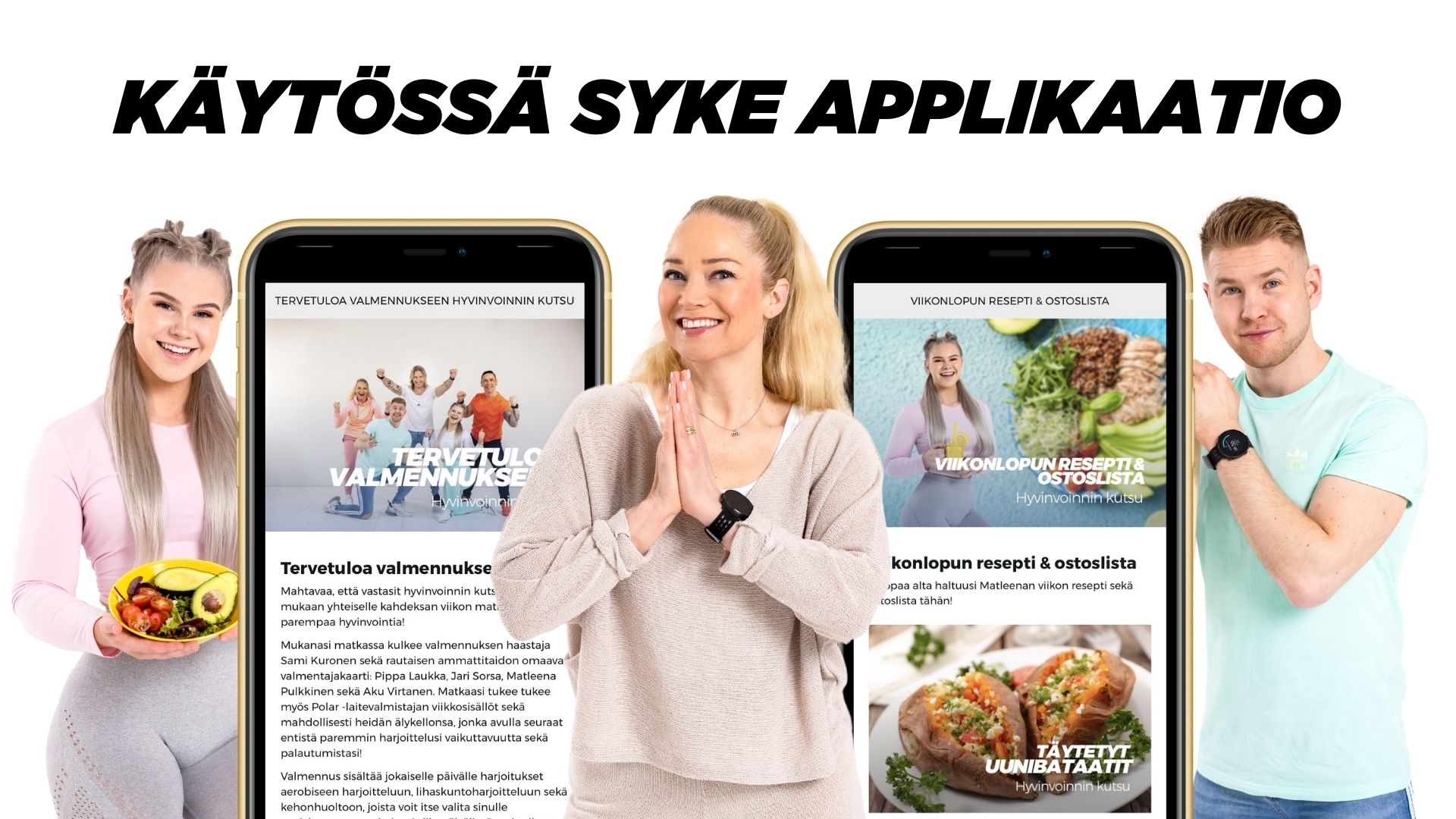 SYKE Triben mobiilisovellus käytössäsi. Treeniohjelmat ja ruokavaliot puhelimessasi. SYKE Tribe on paras treeniappi tai suomalaisittain paras treenisovellus, meille jotka haluamme aidosti hyvän treeniohjelman tai hyvän ruokavalion.