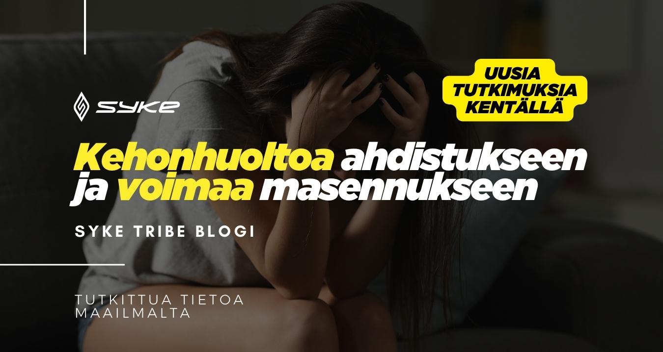 Ahdistus hoito ja lääke? Ahdistuksen hoito liikunnan avulla tehokasta. Tutkimus UKK-instituutin jakamana. Liikunta tutkitusti toimiva lääke ahdistuksen hoitoon.