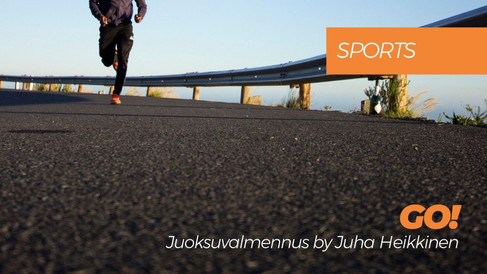Juoksuohjelma, joka valmistaa sinut puolimaratonia varten (n. 20km juoksu). Valmentajana Juha Heikkinen ja Manu Tuppurainen.