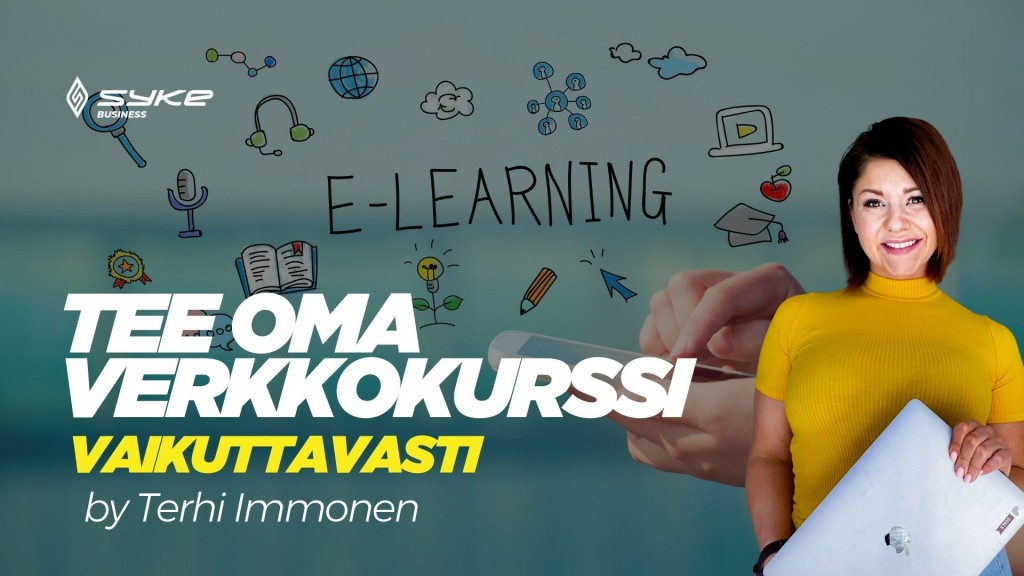 Verkkokurssittaminen? Miten tehdä oma verkkokurssi? Tämä kurssi paneutuu verkkokurssien luomiseen. 