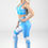 Miniatura: Legging Fitness Serene Sky azul Dynamite