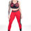 Miniatura: Legging Fitness Onix Ignition Apple Booty Vermelho Preto