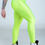 Miniatura: Legging pushup Electric Lime Dynamte