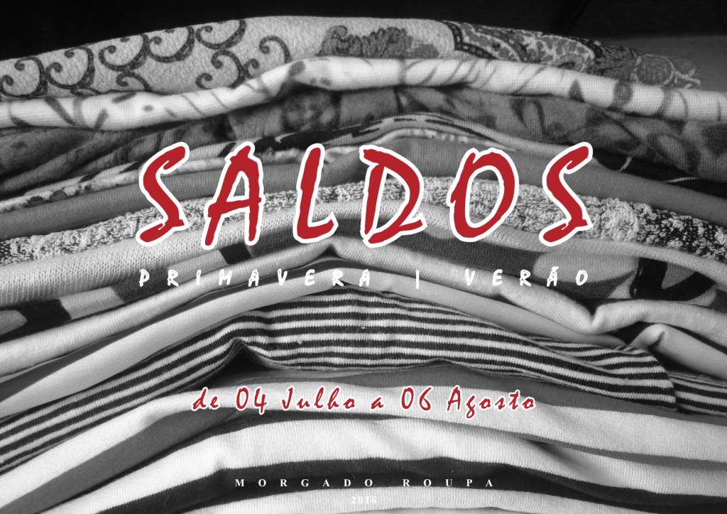 Campanha SALDOS Primavera Verão 2016
