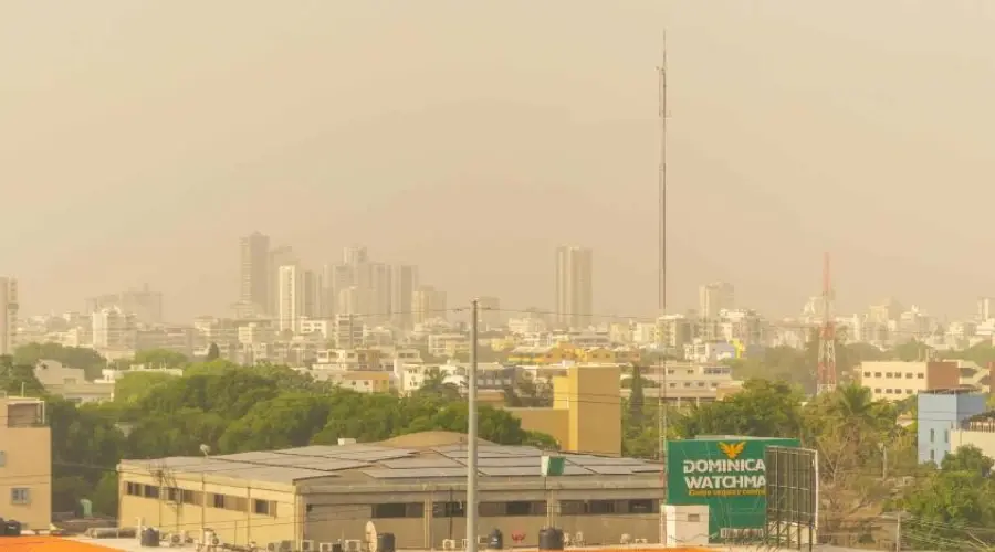 Nueva capa de polvo del Sahara llegará a La Romana y otras provincias este lunes en la tarde