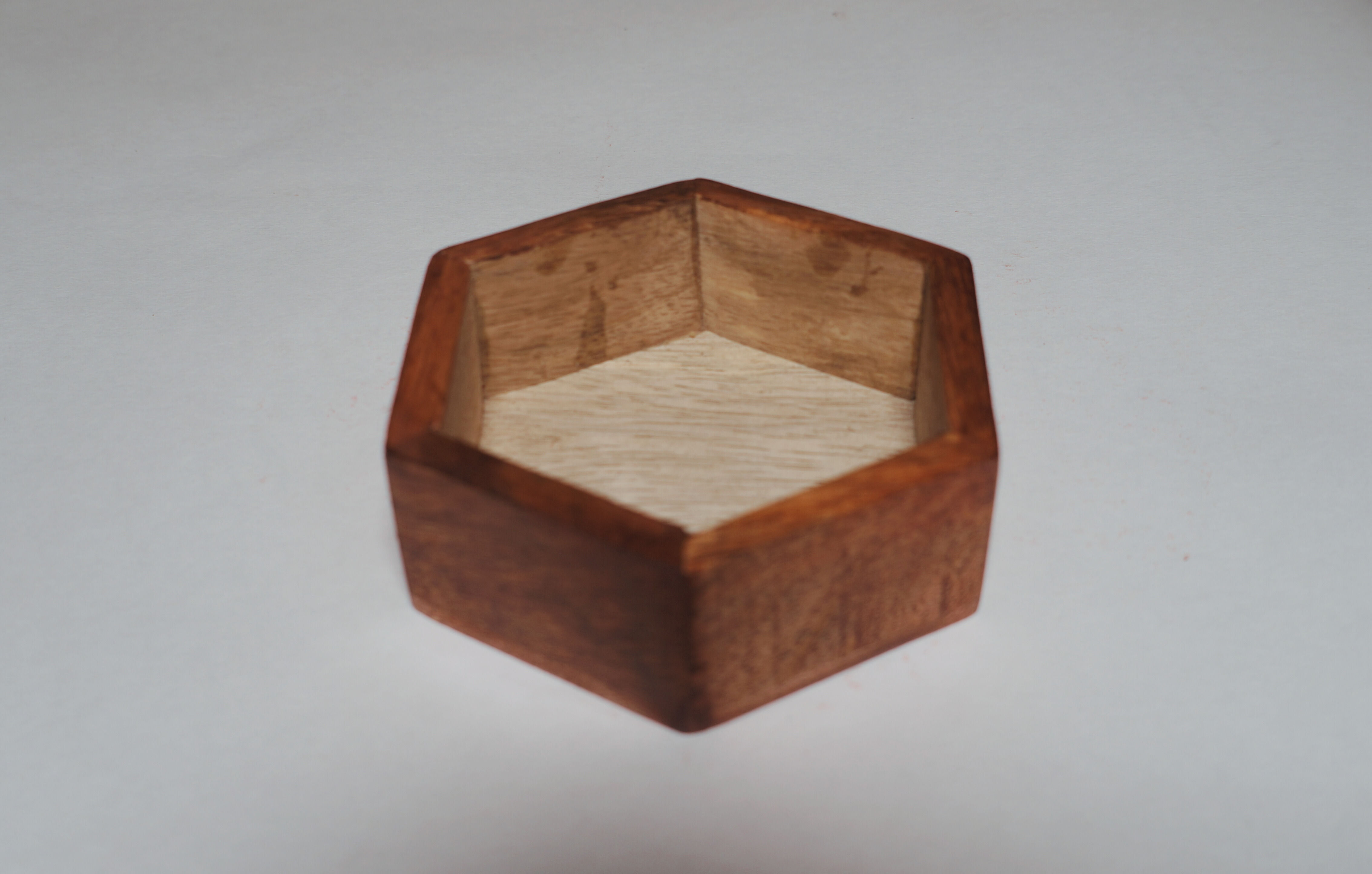Wooden Hexagon (3.5x1 in)