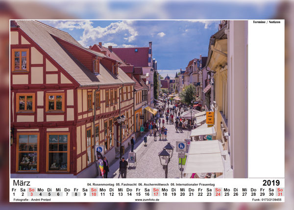 Miniaturbild: Kalender 2019 Waren (Müritz)