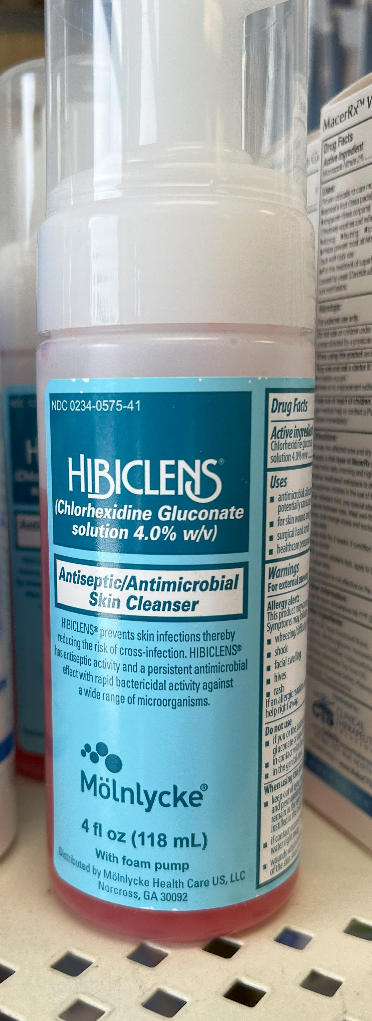 Hibiclens Soap- Pre-Op Scrub 4 oz Pump
