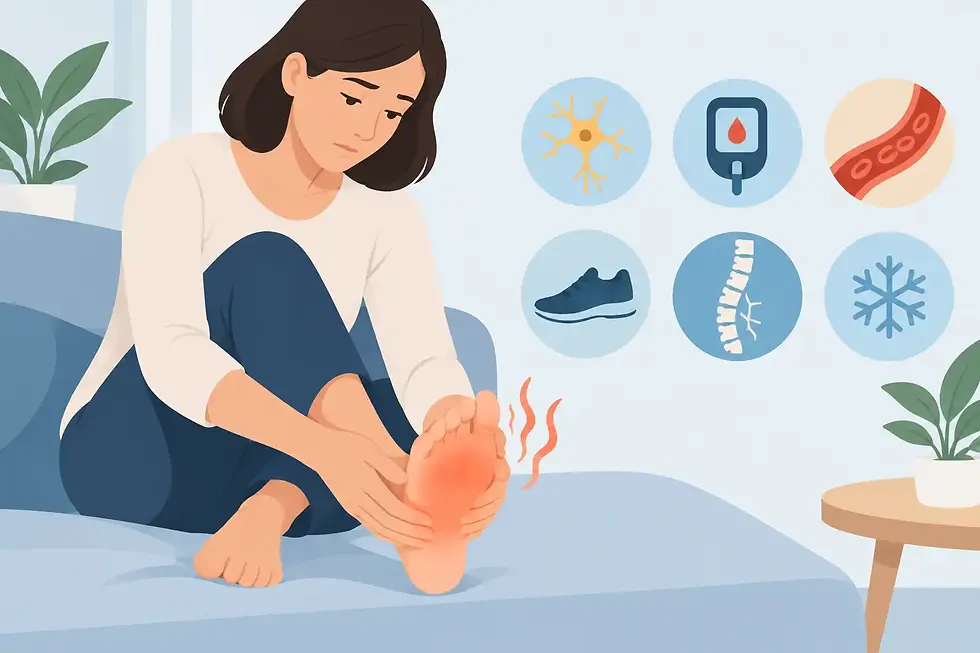 What Causes Burning Feet? When to Get Care