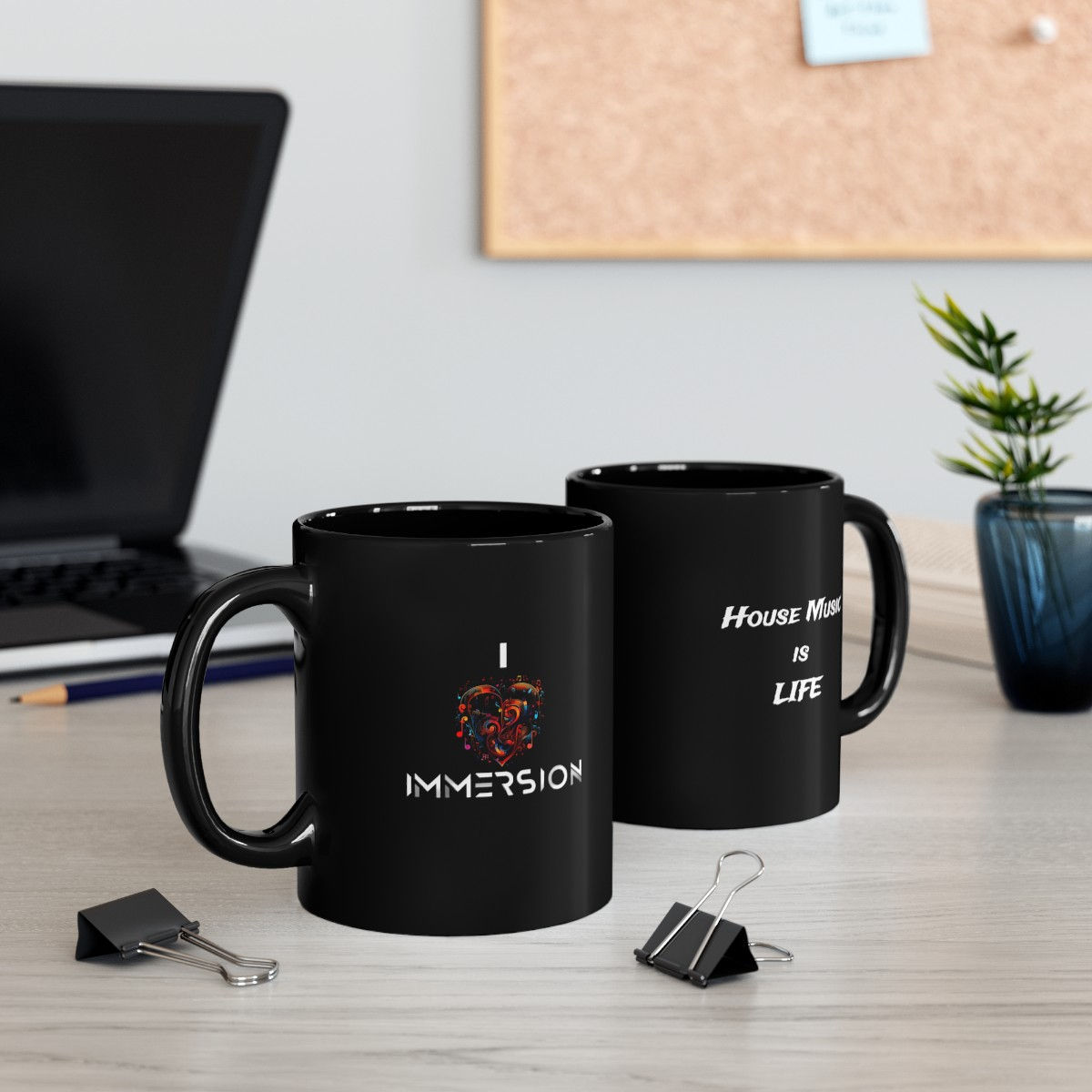 Immersion Black Mug (11oz)