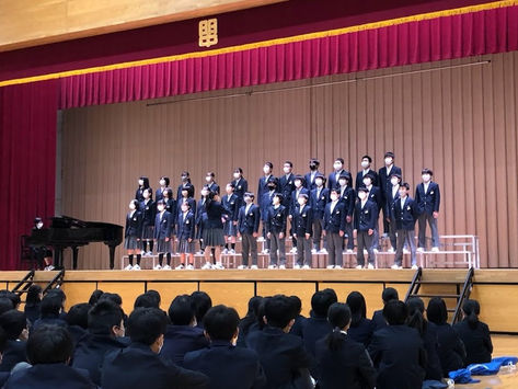 令和4年度歌声集会(1・2年生)