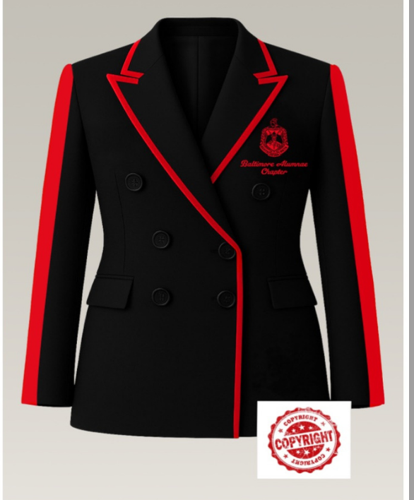 Baltimore Alumnae Blazer - Black