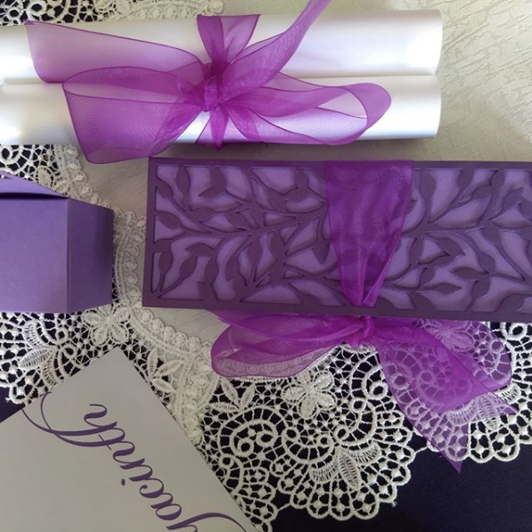 Botanical Paper Lace Box